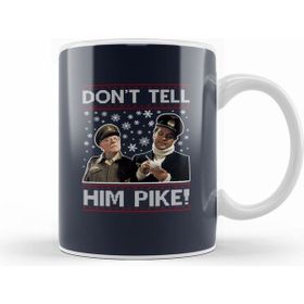 Humuts Dads Army Don't Tell Him Pike Christmas Knit Pattern Kupa Bardak