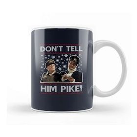 Humuts Dads Army Don't Tell Him Pike Christmas Knit Pattern Kupa Bardak