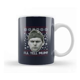 Humuts Dads Army Pike Tell Mum Christmas Knit Pattern Kupa Bardak