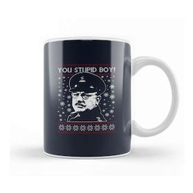 Humuts Dads Army Stupid Boy Christmas Knit Pattern Kupa Bardak