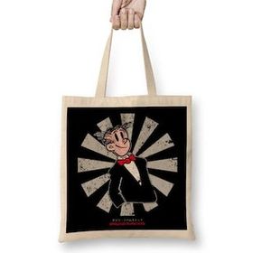 Humuts Dagwood Bumstead Retro Japanese Uzun Saplı Bez Çanta