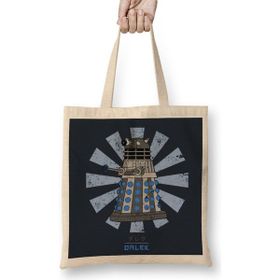 Humuts Dalek Retro Japanese Dr Who Uzun Saplı Bez Çanta
