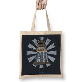 Humuts Dalek Retro Japanese Dr Who Uzun Saplı Bez Çanta