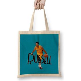 Humuts Damian Lillard - Basketball gifts Vintage Retro Rainbow Quotes For BOYS AND Dad Uzun Saplı Bez Çanta
