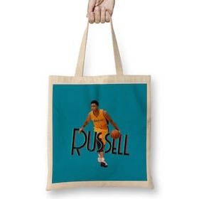 Humuts Damian Lillard - Basketball gifts Vintage Retro Rainbow Quotes For BOYS AND Dad Uzun Saplı Bez Çanta