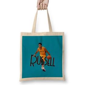 Humuts Damian Lillard - Basketball gifts Vintage Retro Rainbow Quotes For BOYS AND Dad Uzun Saplı Bez Çanta