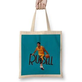 Humuts Damian Lillard - Basketball gifts Vintage Retro Rainbow Quotes For BOYS AND Dad Uzun Saplı Bez Çanta