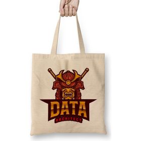 Humuts Data Architect Samurai Açık Bej Uzun Saplı Bez Çanta