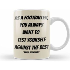 Humuts David Beckham Quotes Gift Vintage Retro Rainbow Style Kupa Bardak
