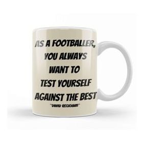 Humuts David Beckham Quotes Gift Vintage Retro Rainbow Style Kupa Bardak
