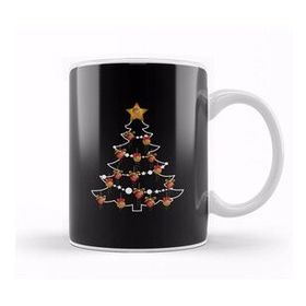 Humuts David Hasselhoff Christmas Tree Baubles Kupa Bardak