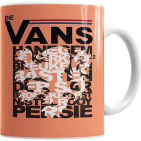 Humuts De Vans Futebol Holandes Kupa Bardak