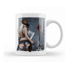 Humuts Dead Or Alive Cowgirl Kupa Bardak