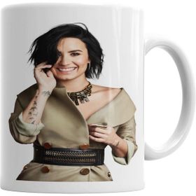 Humuts Demi Lovato B&w Autografada Kupa