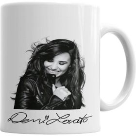 Humuts Demi Lovato B&w Autografada Kupa