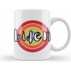 Humuts Democrat Joe Biden 2024 Election Vintage Retro Rainbow Style Kupa