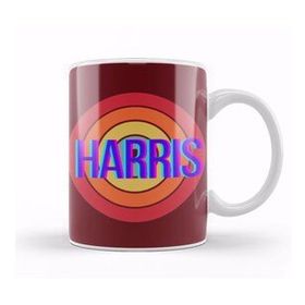 Humuts Democrat Kamala Harris 2024 Vintage Retro Rainbow Style Kupa