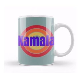 Humuts Democrat Kamala Harris 2024 Vintage Retro Rainbow Style Kupa