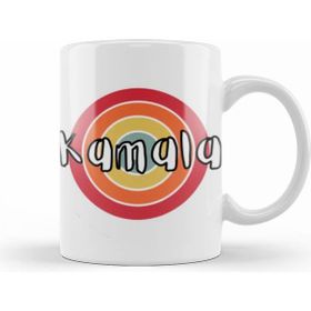 Humuts Democrat Kamala Harris 2024 Vintage Retro Rainbow Style Kupa