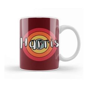 Humuts Democrat Kamala Harris 2024 Vintage Retro Rainbow Style Kupa