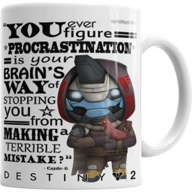 Humuts Destiny 2 Cayde 6 Procrastination Kupa Bardak