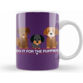 Humuts Destiny Do it For the Puppıes Pug Köpek Kupa Bardak