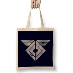 Humuts Destiny Rasputin Symbol Distressed Bez Kadın Günlük Çanta