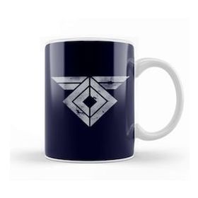 Humuts Destiny Rasputin Symbol Distressed Kupa Bardak