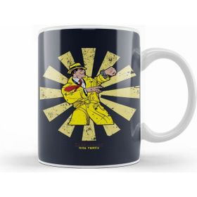 Humuts Dick Tracy Retro Japanese Kupa Bardak