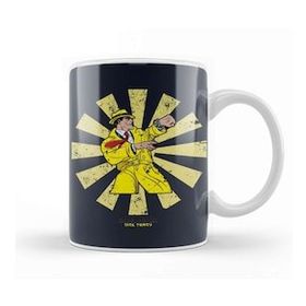 Humuts Dick Tracy Retro Japanese Kupa Bardak
