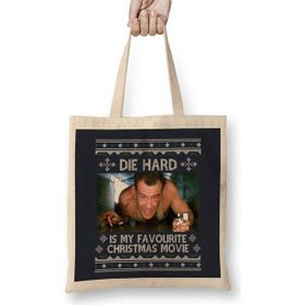 Humuts Die Hard is My Favourite Christmas Movie Bez Kadın Günlük Çanta