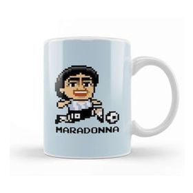 Humuts Diego Maradonna Pixel Character Kupa Bardak