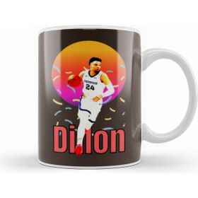 Humuts Dillon Brooks Dillon Brooks Vintage Art Legend Basketball Gift Kupa Bardak