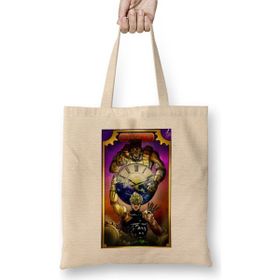 Humuts Dio Brando The World Açık Bej Uzun Saplı Bez Çanta