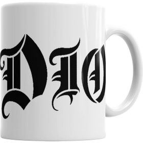 Humuts Dio Logo Rainbow Black Sabbath Iron Maiden Saxon Wasp Scorpions Accept Kupa Bardak