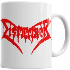 Humuts Dismember Logo Entombed Desultory Grave Asphyx Gorefest Bolt Thrower Kupa Bardak