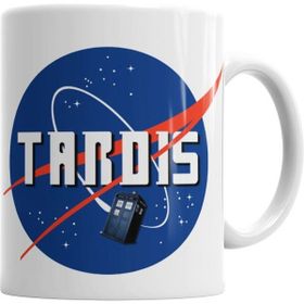 Humuts Doctor Who Tardis Nasa Logo Kupa