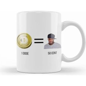 Humuts Dogecoin 1doge = 50CENT Kupa Bardak