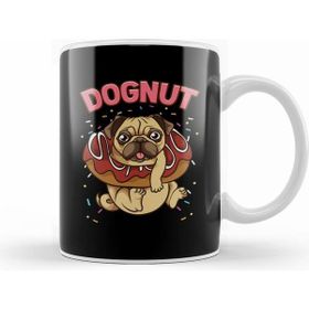 Humuts Dognut Cute Funny Dog Donut Pun Kupa