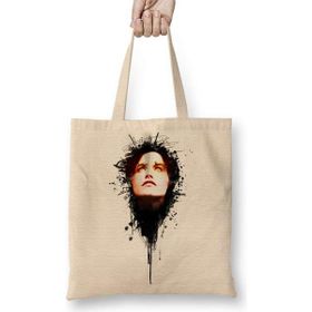 Humuts Dolores O'riordan Açık Bej Uzun Saplı Bez Çanta
