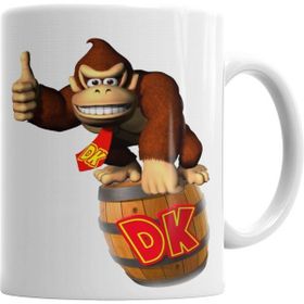 Humuts Donkey Kong Super Nıntendo Game Beyaz Kupa
