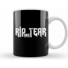 Humuts Doom Rip and Tear Beyaz Kupa