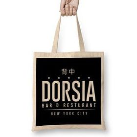 Humuts Dorsia Bar And Resturant American Psycho Uzun Saplı Bez Çanta