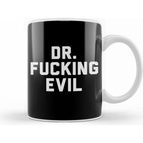 Humuts Dr Fucking Evil Beyaz Kupa