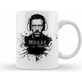 Humuts Dr House Music Beyaz Kupa