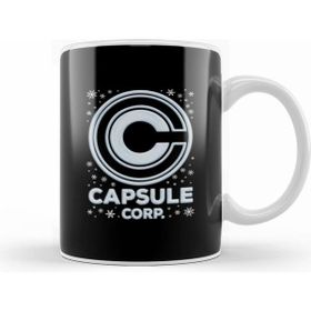 Humuts Dragon Ball Z Capsule Corporation Christmas Snowv Logo Beyaz Kupa