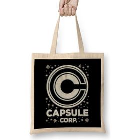 Humuts Dragon Ball Z Capsule Corporation Christmas Snowv Logo Bez Çanta