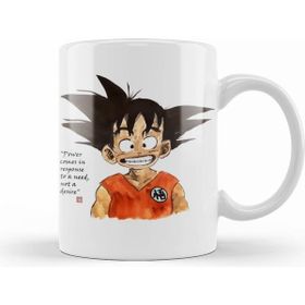 Humuts Dragonball Cheeky Smile Goku Beyaz Kupa