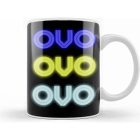 Humuts Drake Ovo Ovo Logo Beyaz Kupa
