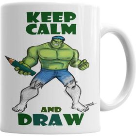 Humuts Draw Hulk Kupa Bardak